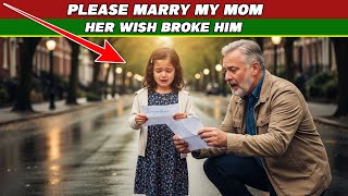 She Begged a Stranger to Marry Her Mom… What Happened Next Will Break You