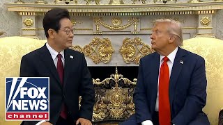 Trump holds sprawling Q&A in Oval Office with South Korean president
