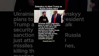 Zelenskyy to Meet Trump as Russia Strikes Hard #zelenskyy #trump #ukraine #russia