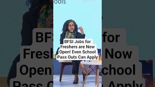 BFSI Jobs for Freshers are Now Open! Even School Pass Outs Can Apply