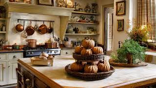 🟤🍁 Cozy Brown Fall Decor: 10 Ideas That Include Textured Kitchen Curtains