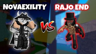 NovaExility vs Rajo END | Blox Fruits PVP