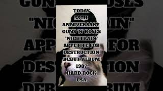 #gunsnroses #hardrock #80s #debut #appetitefordestruction #nightrain #slash #knetandjakee🤘🏻😈🤘🏻😼