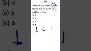 convert binary to decimal numerical system! part 1 #simpletricks  #learntricks #easylearn #trick