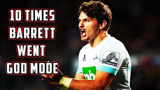10 Times Beauden Barrett Went GOD MODE 🔥🔥 #barrett