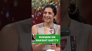Rukmini Vasanth on working with Rakshit Shetty | #indiatodayconclavesouth #rukminivasanth