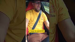its impossible not to send it!! #cartube #carhumor #carcontent #carguy #sendit