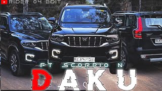 DAKU FT. SCORPIO N ATTITUDE EDIT😈||Scorpio n attitude Status|Scorpio N Short|ScorpioN|RIDER 04 EDIT👑