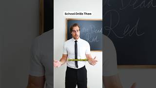 school drills through the years #shorts