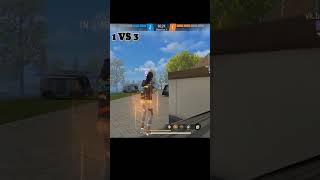 Free fire# troll added # 1 VS 3# only one tap#🆓🔥#⛓️💥💤