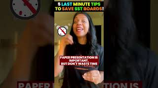 5 Last Minute Tips To Save SST Boards🤩🤩 #sstclass10th #vedantuclass10 #sstboardexam