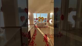 Birthday decoration| romantic room decoration| romantic decoration for birthday| birthday room decor