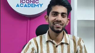 Albert John (CISF) sharing his experience about Iconic Academy @ICONICACADEMYTHRISSUR