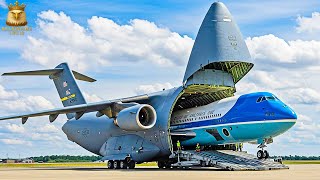 The Airplane Made to Transport Air Force One | Billionaire Life