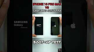 🚀 Samsung S25 Ultra vs iPhone 16 Pro Max – The Boot-Up Battle You Can’t Miss! ⚡📱