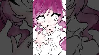 #アンダーヒロイン #ツユ #描いてみた #illustration #tuyu #shorts