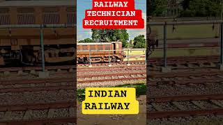 #railwaystation #railwaylocopilot #railwayrecruitment2025 #railjobs#technicalvacency #technician