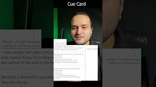 IELTS Cue Card #shorts