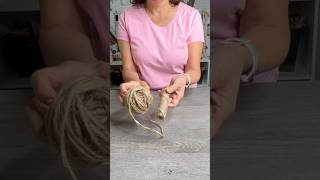 Quick and Easy Fall DIY no skills needed! #diy #shortsvideo #dollartree #homedecor #falldecor