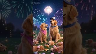 🐾 Golden Retriever Family Road Trip: Destination DOGGYLAND! 🎡✨
