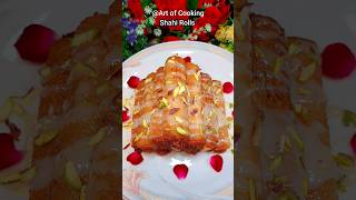 Shahi Rolls (Eid Special) Recipe🔥 #shorts #eidrecipe #iftarrecipe #trendingshorts