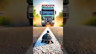 Slow and Fearless: Tortoise vs Truck#comedypodcast #tortoise