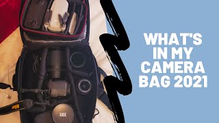 What's In My Camera Bag - 2021