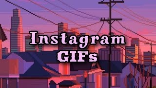 Instagram Story GIFs // Aesth YT