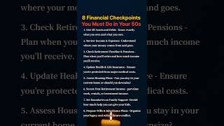 "Retire Smart: 8 Financial Must-Dos in Your 50s" #lifeadvice #love #healthandwellnessforseniors