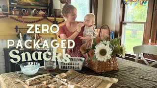 Easy Homemade Snacks from Scratch | Feeding my family of 6
