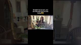 Am I the toxic one for trying this🤭? #netflix #beautyinblack #season2