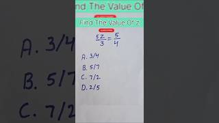 Cross ❌ Multiply।। Ssc Maths ।। Algebra Questions 🔥।।#maths #algebra #ssc #simplification #bodmas