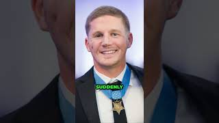 Witness the incredible bravery of Lance Corporal William Kyle Carpenter #shorts #military #hero