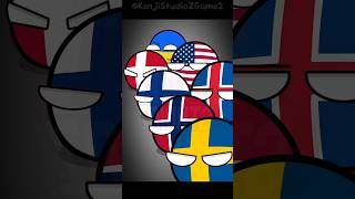 "Eternal Enemies" || «Türkiye Vs Sweden» || [ CountryBalls ] || #countryballs #shorts #edit ||