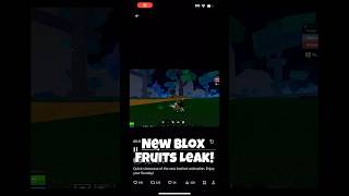 *CRAZY NEW* Instinct Animation Blox Fruits Leaks! #bloxfruits #bloxfruitsupdate #bloxfruitsleaks