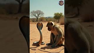 Monkey vs Snake – A Battle for Survival!​#MonkeyVsSnake #WildlifeDrama #AnimalRescue