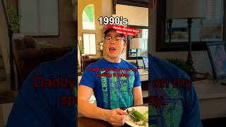 Family dinners back then vs. now… #shorts #funny #comedy #dinner #family #dad #mom #phone