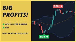 BEST Bollinger Bands + RSI Strategy for Day Trading Forex, Stocks, and Crypto (Easy & High Profits)