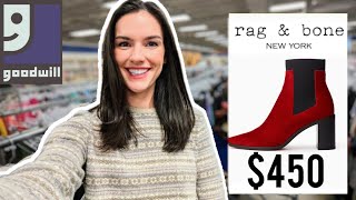 I loaded up on shoes at this Goodwill!