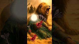 imam Hussain aur Sher ka waqia😭Sun kr ro doge #karbala #imamhussain #yahussain #muharram