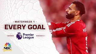 Every Premier League goal from Matchweek 1 (2025-26) | Premier League | NBC Sports