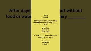 Vocabulary Challenge Answers Revealed #english #englishvocabulary #ieltsvocabularywords #shorts