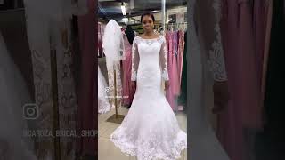 The Perfect Mermaid Wedding Dress does exist Visit Our Physical Store, we have a wide range of Dress