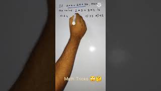 Math Tricks 🤔🙄🔥 #maths #mathstricks #mathshorttrick #shorts