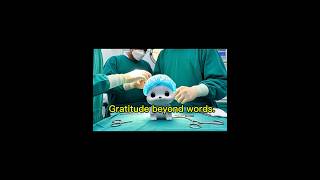 Gratitude beyond words #spinesurgeon #surgerysuccess #outreachopd #shorts #spinehealth #gratitute