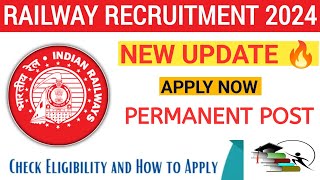 Eastern Railway Bharti 2024🚨| New Railway jobs Alert आवेदन कैसे करें ? | पूरी जानकारी अभी आवेदन करें