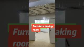 Install the furniture painting booth #furniture #furniturepainting #paintingroom #bakingoven #paint