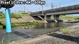 「Pixel 10」「Pixel 10 Pro」「iPhone 16 Pro」で走りながら撮影した動画