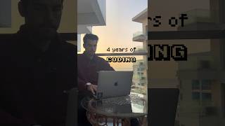 4 years of coding, looks like…. #coding