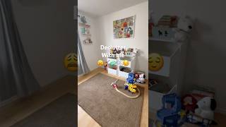 Decluttering the playroom! 🫧🧼🧹😩 #shorts #cleaning #cleanwithme #playroomorganization #declutter
